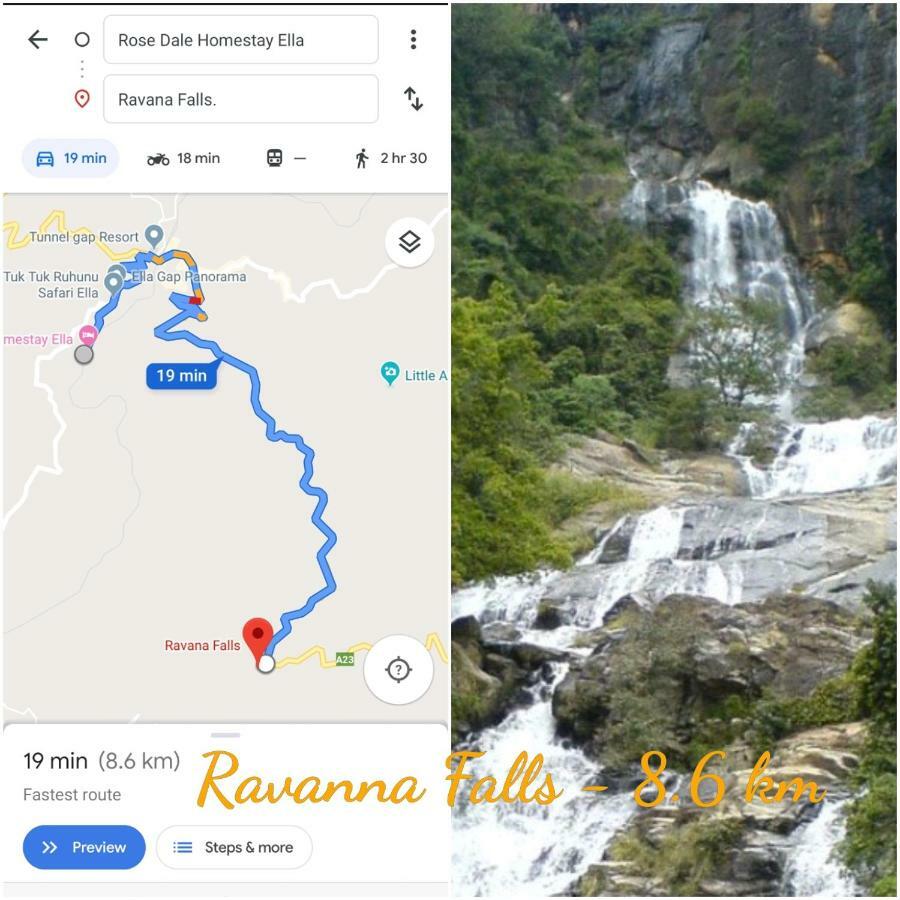Rose Dale Homestay Элла Экстерьер фото